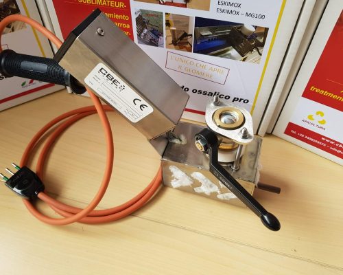sublimatore acido ossalico a batteria